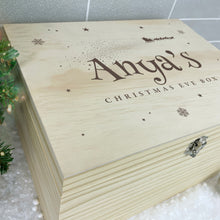 Load image into Gallery viewer, Personalised Santa Sleigh Christmas Eve Box - 5 Sizes (16cm | 20cm | 26cm | 30cm | 36cm)
