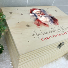 Load image into Gallery viewer, Personalised Traditional Santa Christmas Eve Box - 5 Sizes (16cm | 20cm | 26cm | 30cm | 36cm)
