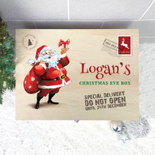 Load image into Gallery viewer, Personalised Santa Christmas Eve Box - 5 Sizes (16cm | 20cm | 26cm | 30cm | 36cm)
