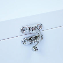 Load image into Gallery viewer, Personalised Twinkle Twinkle New Baby White Wooden Memory Box - 3 Sizes (22cm | 27cm | 30cm)