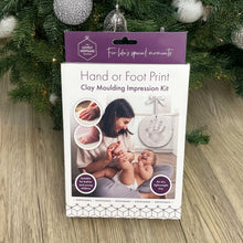 Load image into Gallery viewer, Baby Hand or Foot Print Clay Moulding Kit