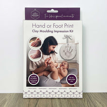 Load image into Gallery viewer, Baby Hand or Foot Print Clay Moulding Kit
