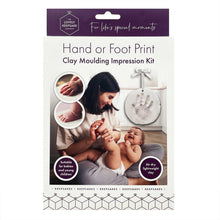 Load image into Gallery viewer, Baby Hand or Foot Print Clay Moulding Kit