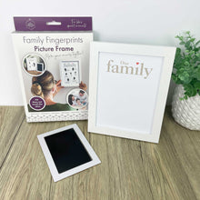 Load image into Gallery viewer, Family Fingerprints Picture Frame