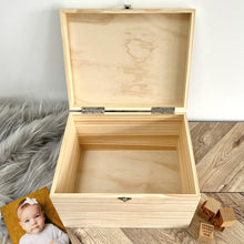 Load image into Gallery viewer, Personalised Twinkle Twinkle New Baby Keepsake Box - 5 Sizes (16cm | 20cm | 26cm | 30cm | 36cm)