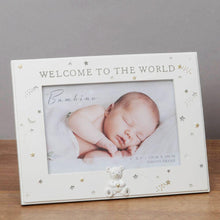 Load image into Gallery viewer, Bambino Welcome To The World Photo frame
