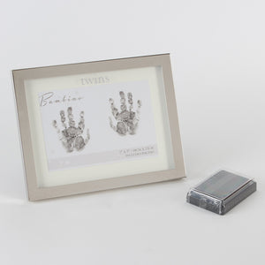 You added Silverplated Twins Handprints Frame by Bambino to your cart.