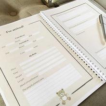 Load image into Gallery viewer, NICU (Neo-natal Intensive Care Unit) Special Care Record Book Journal For Premature Babies