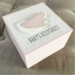 You added Petit Cheri Pink Baby's Keepsake Box to your cart.