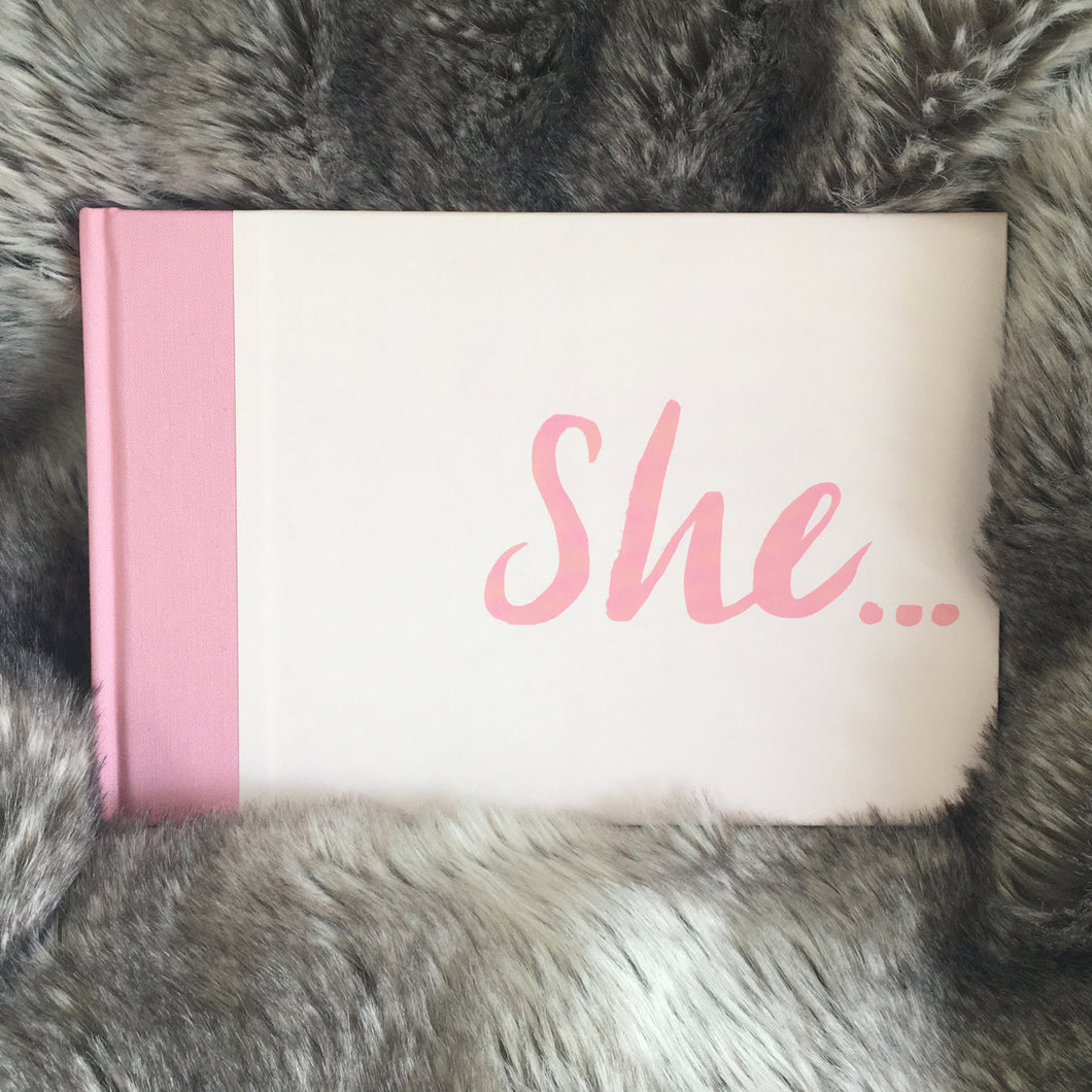 'She...' Supportive Hardback Gift Book