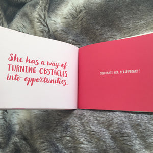 'She...' Supportive Hardback Gift Book