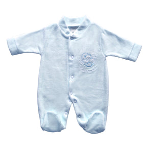 You added Incubator Velour 'Rock a by baby' Baby Grow - Blue to your cart.