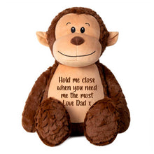 Load image into Gallery viewer, Personalised Keepsake Comfort Monkey
