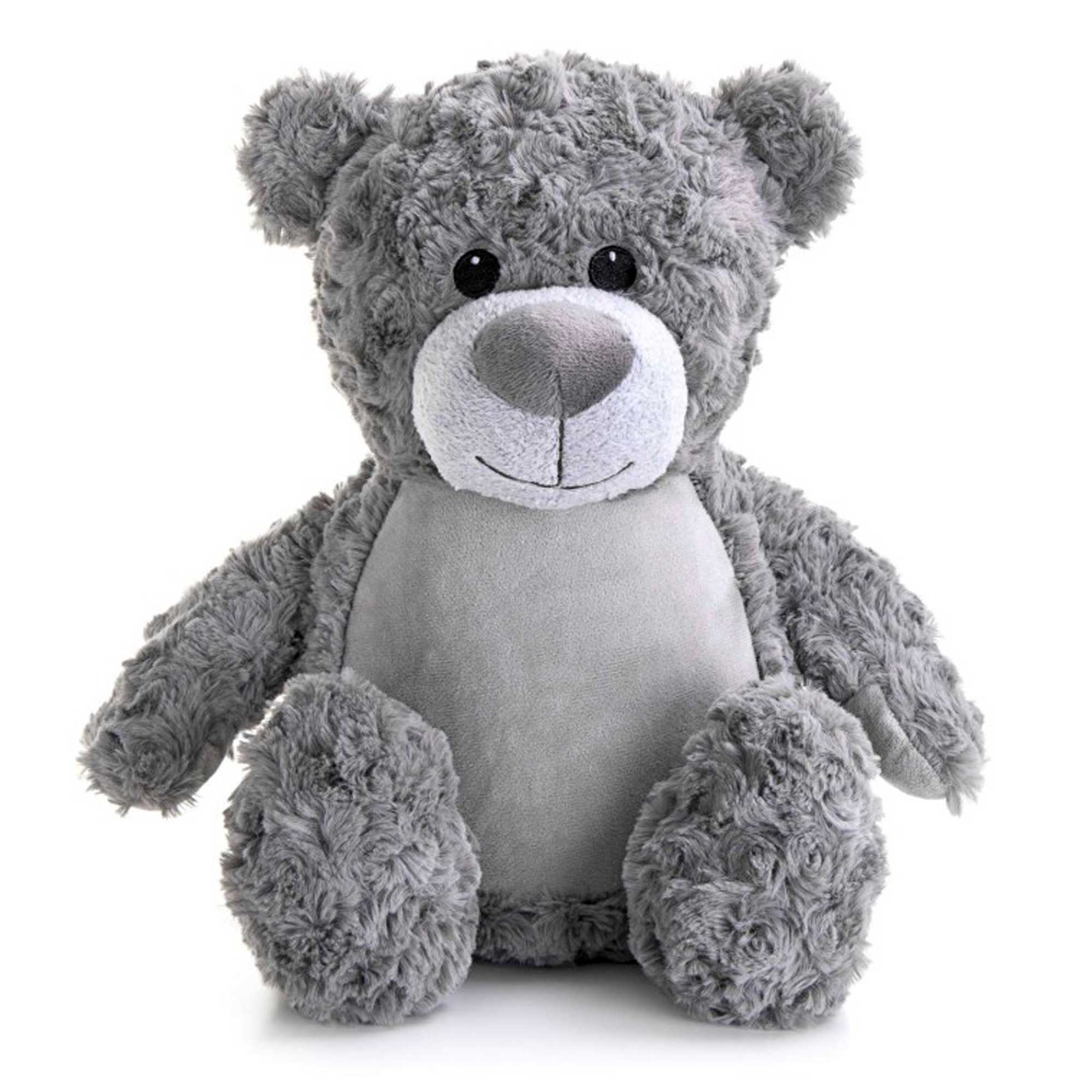 Personalised Record A Voice Teddy Bear Grey Lovely NICU Gifts