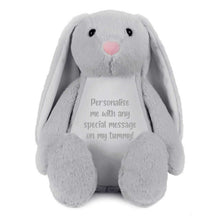 Load image into Gallery viewer, Personalised Record-A-Voice Keepsake Memory Bunny
