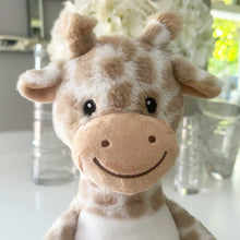 Load image into Gallery viewer, Name &amp; Initial Giraffe - Green, Pink, Blue, Neutral
