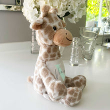 Load image into Gallery viewer, Name &amp; Initial Giraffe - Green, Pink, Blue, Neutral
