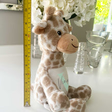 Load image into Gallery viewer, Name &amp; Initial Giraffe - Green, Pink, Blue, Neutral
