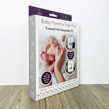 Load image into Gallery viewer, Baby Hand or Foot Print Framed Ink Keepsake Kit - 2 Designs
