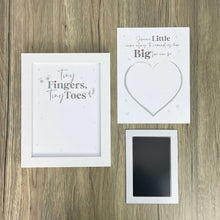 Load image into Gallery viewer, Baby Hand or Foot Print Framed Ink Keepsake Kit - 2 Designs
