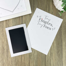 Load image into Gallery viewer, Baby Hand or Foot Print Framed Ink Keepsake Kit - 2 Designs
