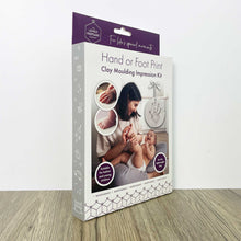 Load image into Gallery viewer, Baby Hand or Foot Print Clay Moulding Kit
