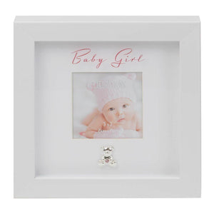 Baby Girl Box Frame With Engraving Plate
