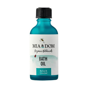 Mia & Dom Organic Bath Oil (50ml)