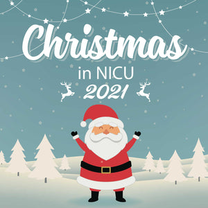 Santa Christmas in NICU Incubator Art
