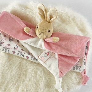You added Personalised Classic Peter Rabbit™ Collection Plush Baby Comfort Blanket - Flopsy to your cart.