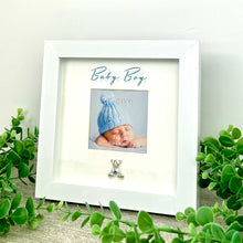 Load image into Gallery viewer, Baby Boy Box Frame With Engraving Plate
