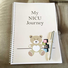 Load image into Gallery viewer, NICU (Neo-natal Intensive Care Unit) Special Care Record Book Journal For Premature Babies
