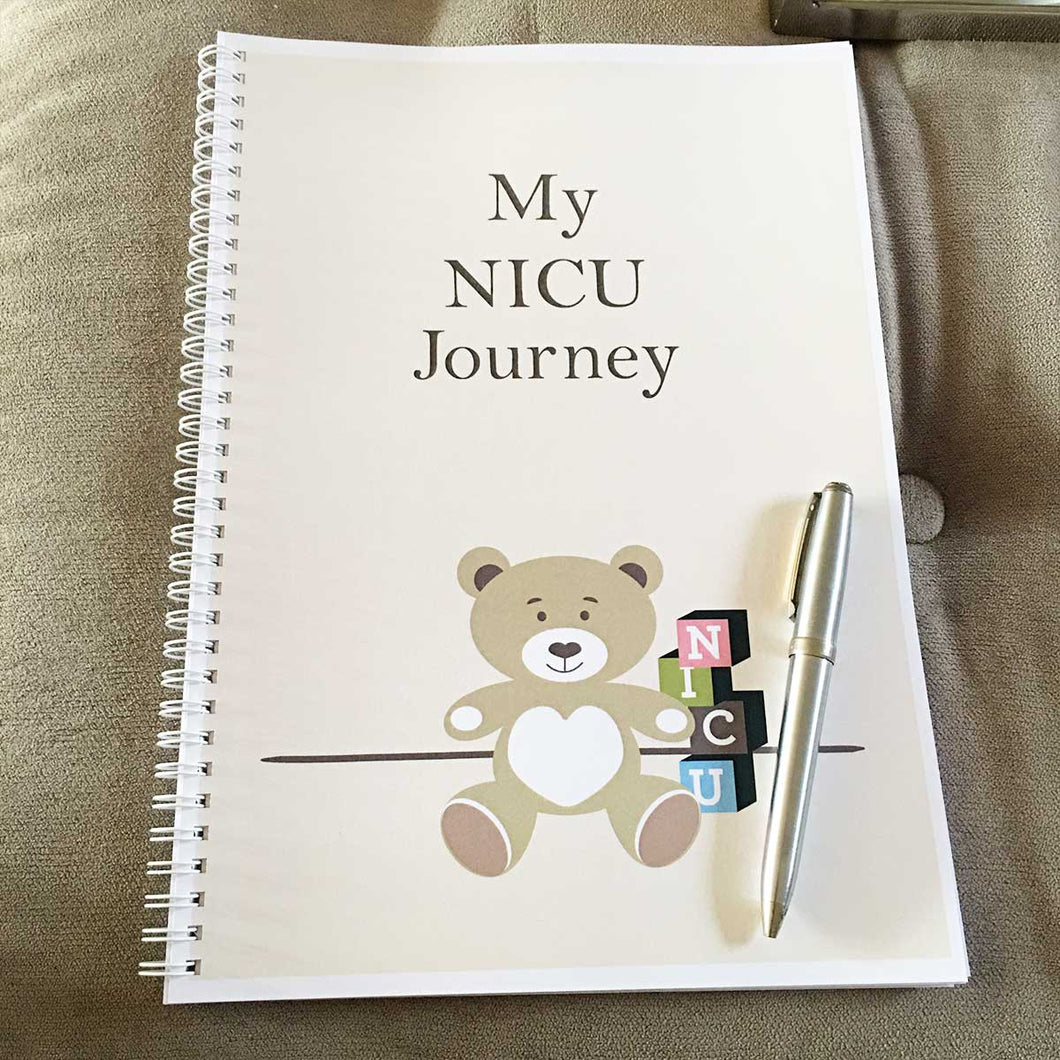 NICU (Neo-natal Intensive Care Unit) Special Care Record Book Journal For Premature Babies