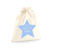 Load image into Gallery viewer, Personalised My Tiny Little Things Star Laundry Bag
