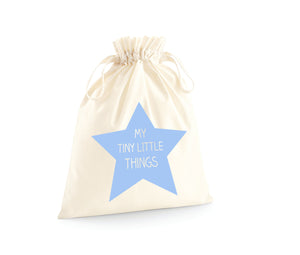 Personalised My Tiny Little Things Star Laundry Bag