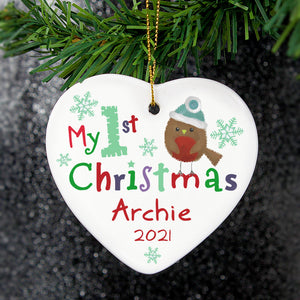 You added Personalised My 1st Christmas Ceramic Heart to your cart.