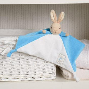 Personalised Classic Peter Rabbit™ Collection Plush Baby Comfort Blanket - Peter