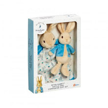 Load image into Gallery viewer, Peter Rabbit™ Baby Comforter &amp; Soft Toy Set
