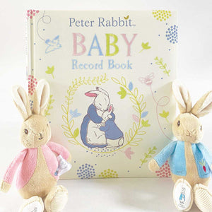 Classic Peter Rabbit™ Collection Embroidered Baby Record Book