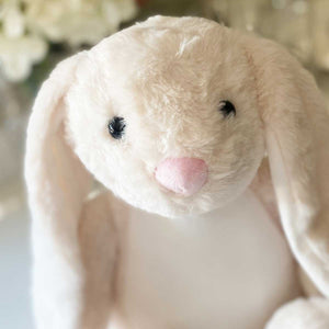 Personalised Record-A-Voice Keepsake Memory Bunny - Cream