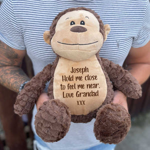 You added Personalised Keepsake Comfort Monkey to your cart.