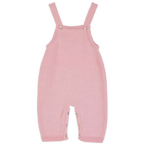 Dusty Blue Premature Baby Knitted Dungaree