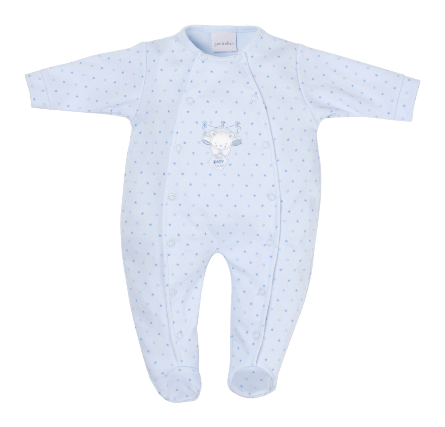 Tiny Baby Bear Star Baby Grow White Pink Blue Lovely NICU Gifts