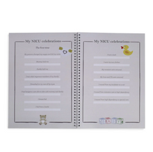 Load image into Gallery viewer, NICU (Neo-natal Intensive Care Unit) Special Care Record Book Journal For Premature Babies
