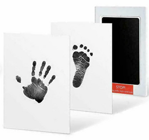 Baby Safe Non-toxic Handprint or Footprint Inkpad Kit