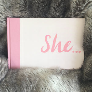 You added 'She...' Supportive Hardback Gift Book to your cart.