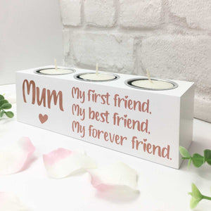 You added Mum, First, Best, Forever Friend Triple Tea Light Holder to your cart.