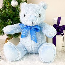 Load image into Gallery viewer, Record-A-Voice Blue Teddy Bear
