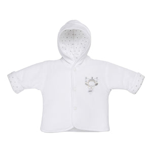 You added Tiny Baby Bear Hooded Jacket - White to your cart.