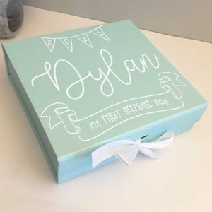 You added Personalised New Baby My First Keepsake Box (Pink, Blue, Cream) to your cart.